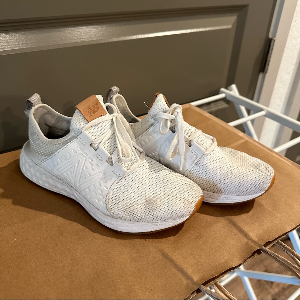New Balance Light Gray Sneakers